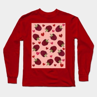 Sorbet on Raspberry Long Sleeve T-Shirt